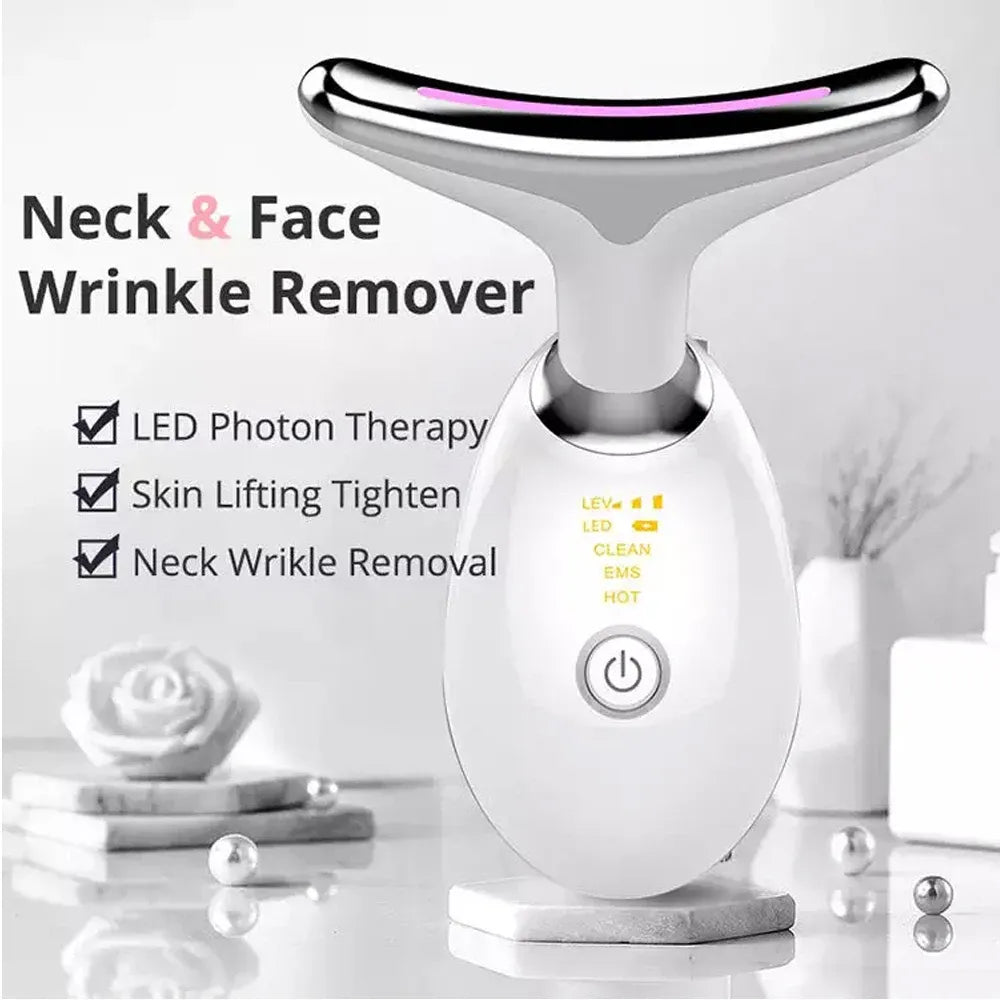 Rechargeable neck massager 500mAh battery ABS design