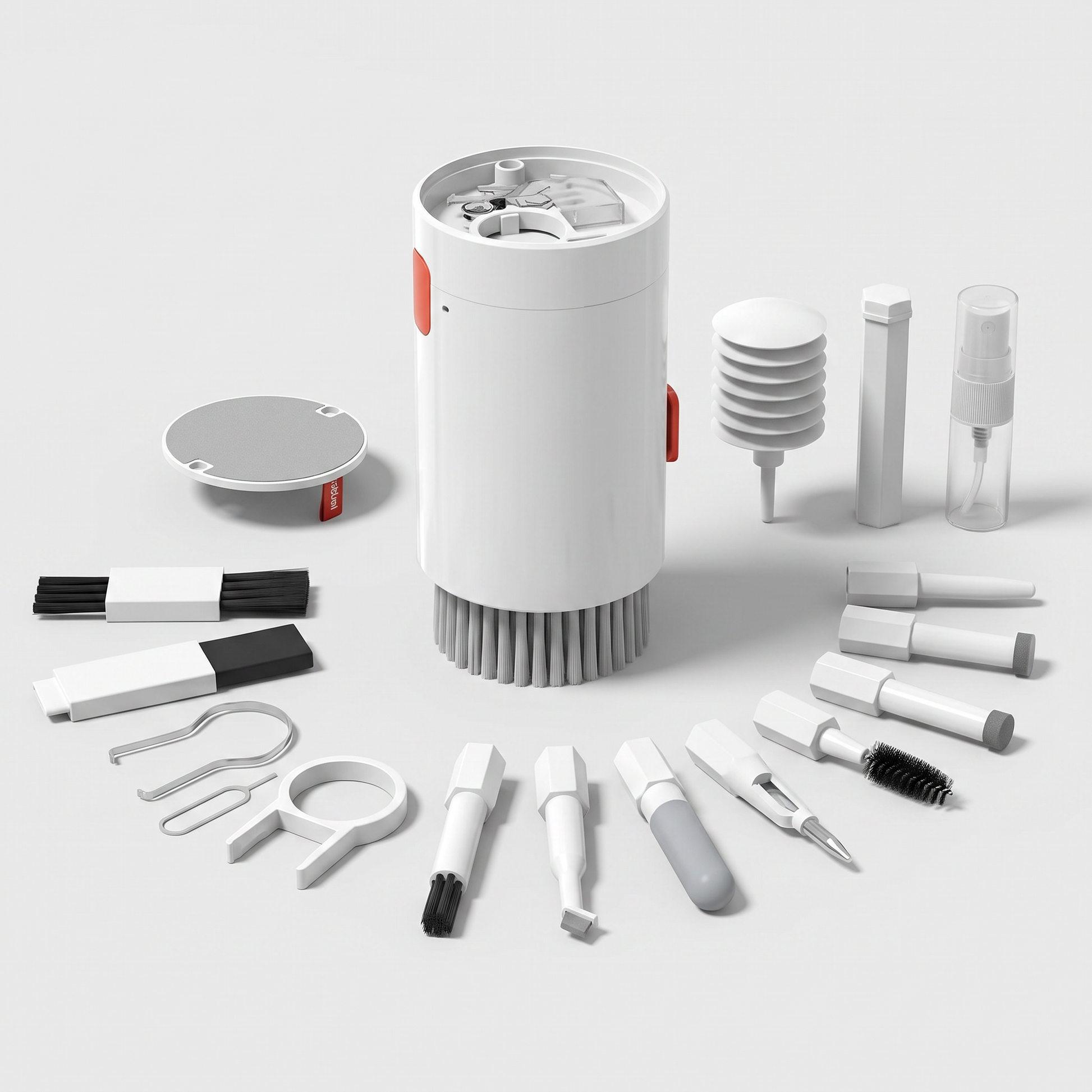 20 in 1 Electronic Cleaning Brush Kit, studio product photo