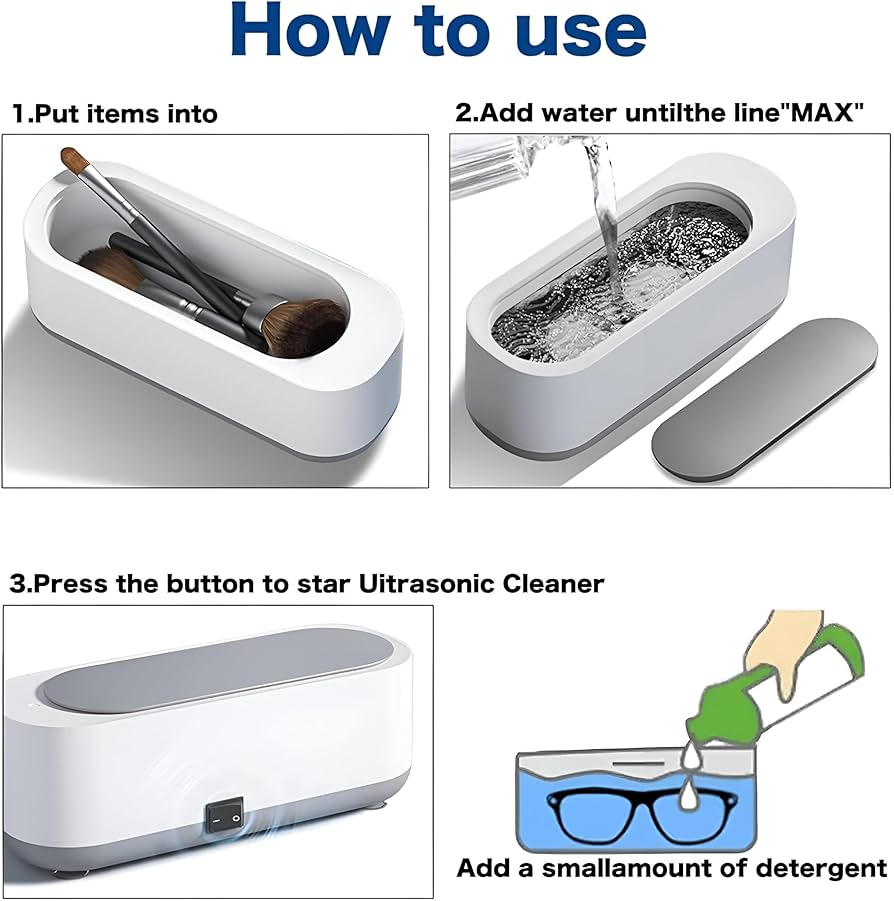 UltraSonic Eye Glass Cleaner