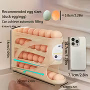 Stackable Automatic Sliding Egg Holder