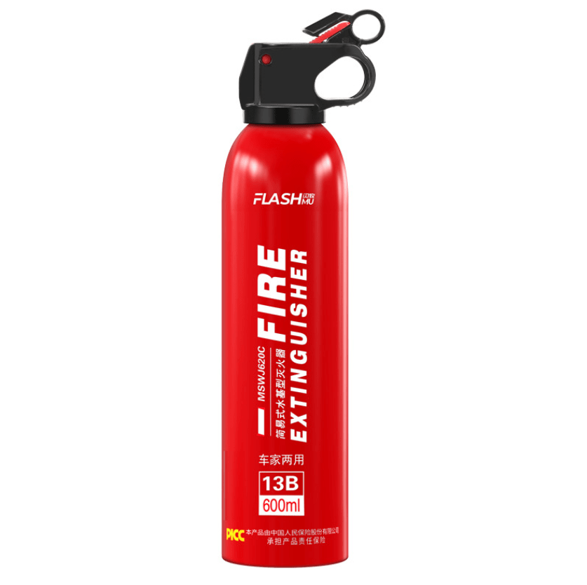 Small portable fire extinguisher compact design for home and car