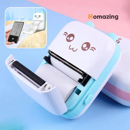 Mini pocket printer for labels cards and documents