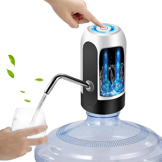 Electric portable water dispenser pump USB rechargeable