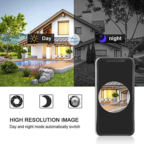 Wireless video doorbell with motion detection alerts